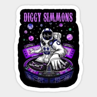 DIGGY SIMMONS BAND Sticker